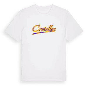 Crotelles baseball t-shirt – ekologisk bomull t-shirt från Pinshirt