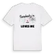 Någon i Cuffy älskar mig t-shirt