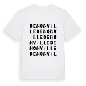 Denonville ordlek t-shirt – ekologisk bomull t-shirt från Pinshirt