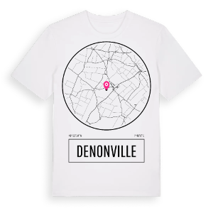 Denonville t-shirt – ekologisk bomull t-shirt från Pinshirt