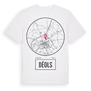 Déols t-shirt – ekologisk bomull t-shirt från Pinshirt