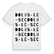 Dolus-le-Sec ordlek t-shirt