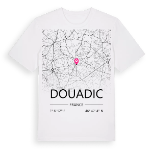 Douadic karta t-shirt – ekologisk bomull t-shirt från Pinshirt
