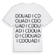 Douadic ordlek t-shirt