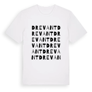 Drevant ordlek t-shirt – ekologisk bomull t-shirt från Pinshirt