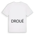 Jag älskar Droué t-shirt stort tryck