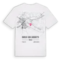 Droue-sur-Drouette karta t-shirt