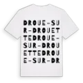 Droue-sur-Drouette ordlek t-shirt