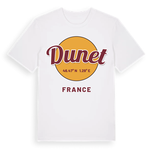 Dunet cirkel t-shirt – ekologisk bomull t-shirt från Pinshirt
