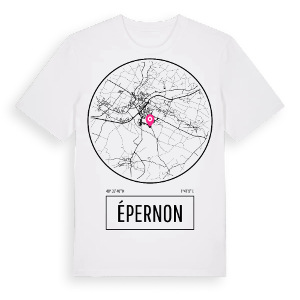 Épernon t-shirt – ekologisk bomull t-shirt från Pinshirt
