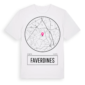 Faverdines t-shirt – ekologisk bomull t-shirt från Pinshirt