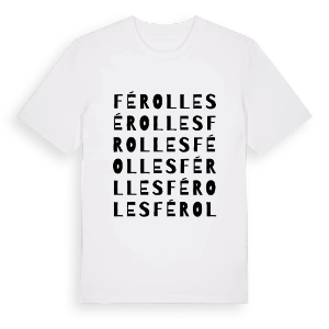 Férolles ordlek t-shirt – ekologisk bomull t-shirt från Pinshirt