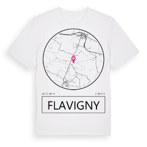 Flavigny t-shirt – ekologisk bomull t-shirt från Pinshirt