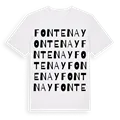 Fontenay ordlek t-shirt