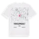 Fontgombault karta t-shirt