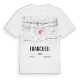 Francueil karta t-shirt