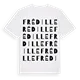 Frédille ordlek t-shirt