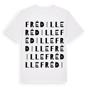 Frédille ordlek t-shirt – ekologisk bomull t-shirt från Pinshirt