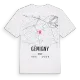 Gémigny karta t-shirt