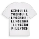 Genouilly ordlek t-shirt