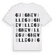Guigneville ordlek t-shirt