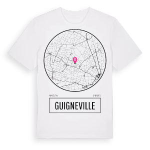 Guigneville t-shirt – ekologisk bomull t-shirt från Pinshirt