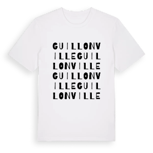 Guillonville ordlek t-shirt – ekologisk bomull t-shirt från Pinshirt