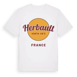 Herbault cirkel t-shirt – ekologisk bomull t-shirt från Pinshirt