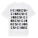 Heugnes ordlek t-shirt