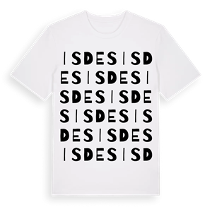 Isdes ordlek t-shirt – ekologisk bomull t-shirt från Pinshirt