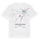 La Chapelle-Saint-Laurian karta t-shirt