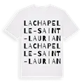 La Chapelle-Saint-Laurian ordlek t-shirt