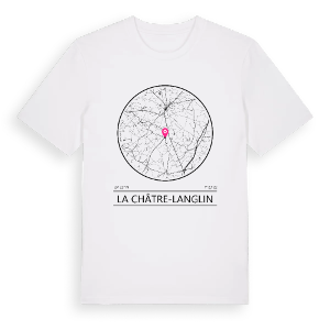 La Châtre-Langlin t-shirt – ekologisk bomull t-shirt från Pinshirt