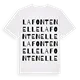 La Fontenelle ordlek t-shirt
