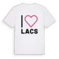 Jag älskar Lacs t-shirt stort tryck