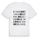 Lamblore ordlek t-shirt