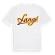Langé baseball t-shirt