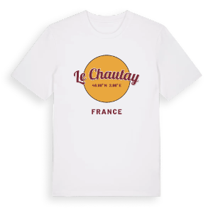 Le Chautay cirkel t-shirt – ekologisk bomull t-shirt från Pinshirt
