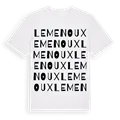 Le Menoux ordlek t-shirt