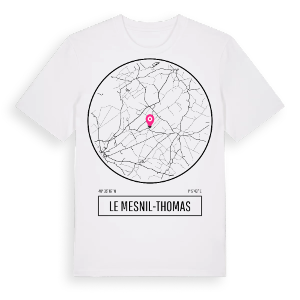 Le Mesnil-Thomas t-shirt – ekologisk bomull t-shirt från Pinshirt