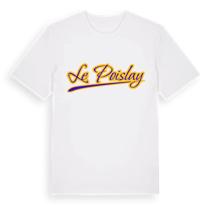 Le Poislay baseball t-shirt – ekologisk bomull t-shirt från Pinshirt