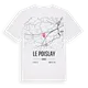 Le Poislay karta t-shirt