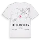 Le Subdray karta t-shirt