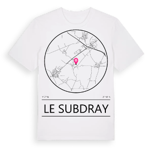 Le Subdray t-shirt – ekologisk bomull t-shirt från Pinshirt