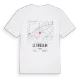 Le Thieulin karta t-shirt