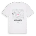 Le Tranger karta t-shirt