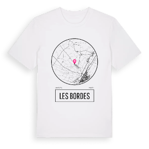 Les Bordes t-shirt – ekologisk bomull t-shirt från Pinshirt