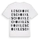 Les Choux ordlek t-shirt