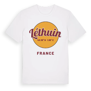 Léthuin cirkel t-shirt – ekologisk bomull t-shirt från Pinshirt