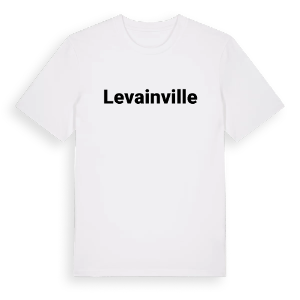Levainville fetstil t-shirt – ekologisk bomull t-shirt från Pinshirt
